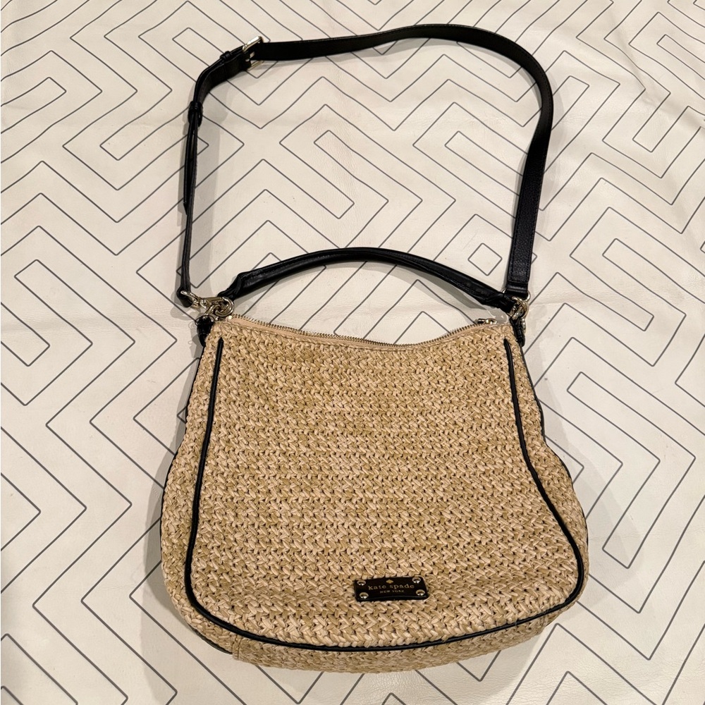 Kate Spade Rattan Crossbody Purse